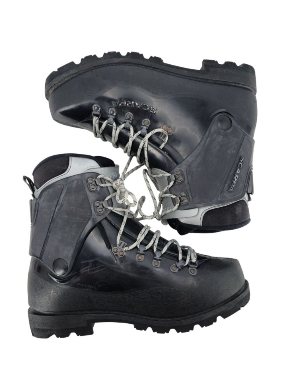 Scarpa Inverno Mountaineering Boots Mens 13 Black Rugged Outdoor Ice Climbing - Picture 5 of 16